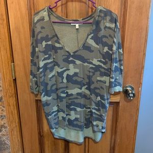 Express camo top